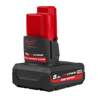 M12HB5 (High Output), M12 HIGH OUTPUT 5.0-Ah-Akku, Milwaukee