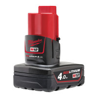 Akku 4.0 Ah, M12B4, Milwaukee 2
