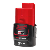 Akku 3.0 Ah, M12B3, Milwaukee 2