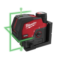 M12 Kreuzlinienlaser mit Lotfunktion, mit 1x 3.0 Ah Akku &am