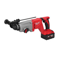 M18 SDS-Plus Akku-Bohrhammer 26 mm mit D-Handgriff, mit 2x 4