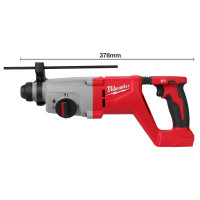 M18 SDS-Plus Akku-Bohrhammer 26 mm mit D-Handgriff, ohne Akk
