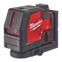 Kreuzlinienlaser mit Lotfunktion, L4CLLP-301C, Milwaukee 2