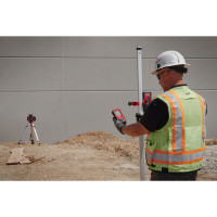 Rotierender Laserdetektor 1200 m, RD1200, Milwaukee 3