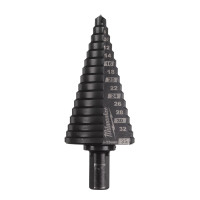 Cobalt Stufenbohrer, 6 bis 35 mm, 2 mm & 